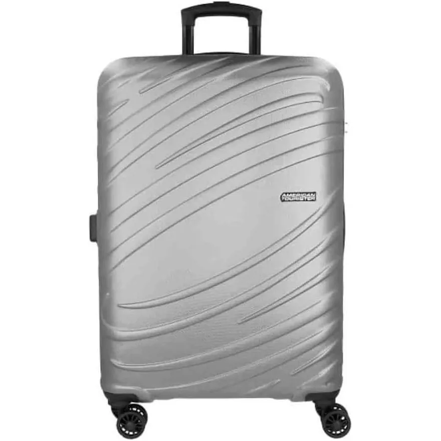 American Tourister Mala de Viagem Tesa 4.0 Prata Média