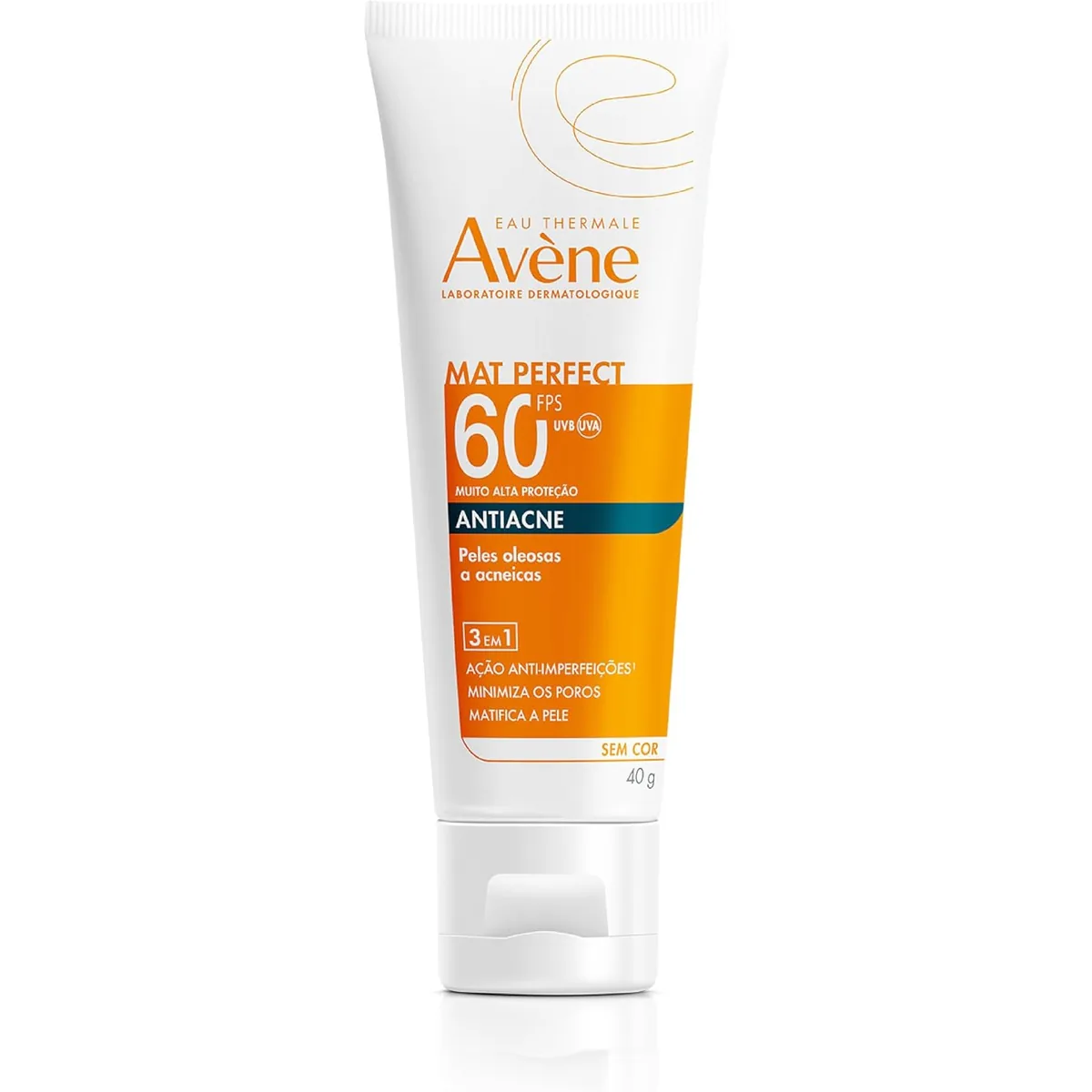 Avène Protetor Solar Mat Perfect Fluido Antiacne FPS60 40G