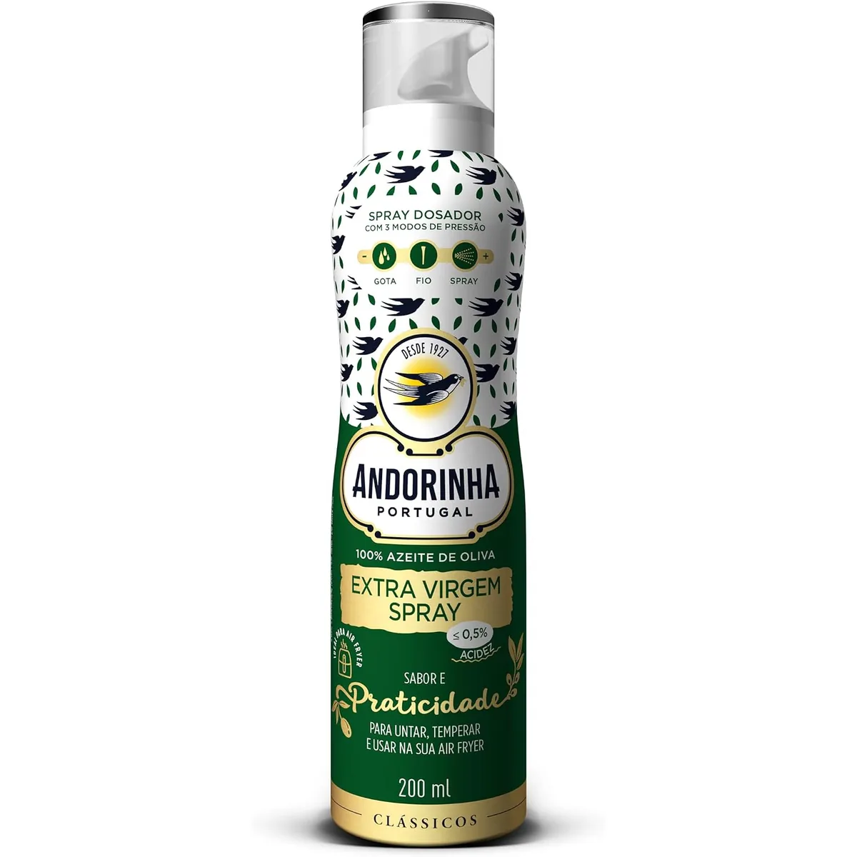 Azeite Andorinha Spray Extra Virgem 200ml