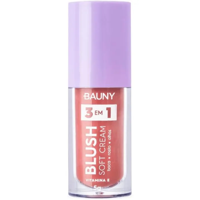 Blush Líquido Soft Cream 3 Em 1 Sunny Bauny 5g