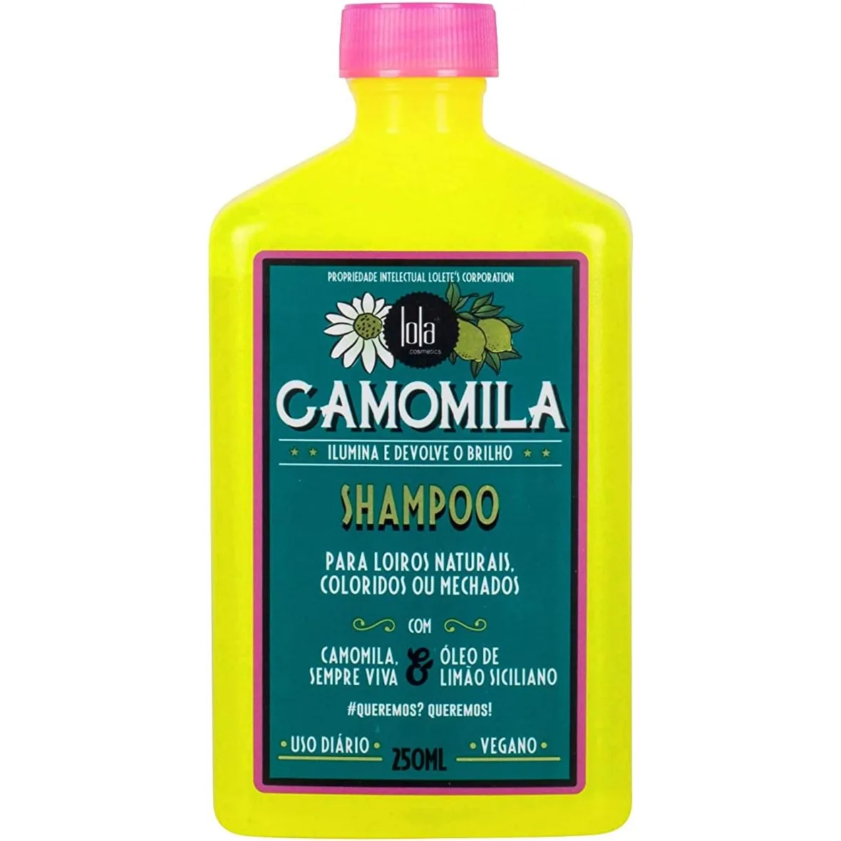 Camomila Shampoo 250ml , Lola Cosmetics