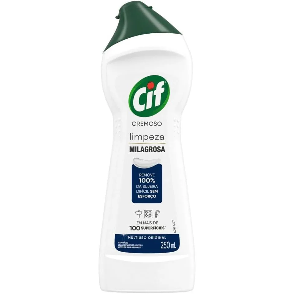 Cif Cremoso Limpeza Milagrosa Produto De Limpeza De Casa Milagroso Original Remove 100% Da Sujeira Difícil...