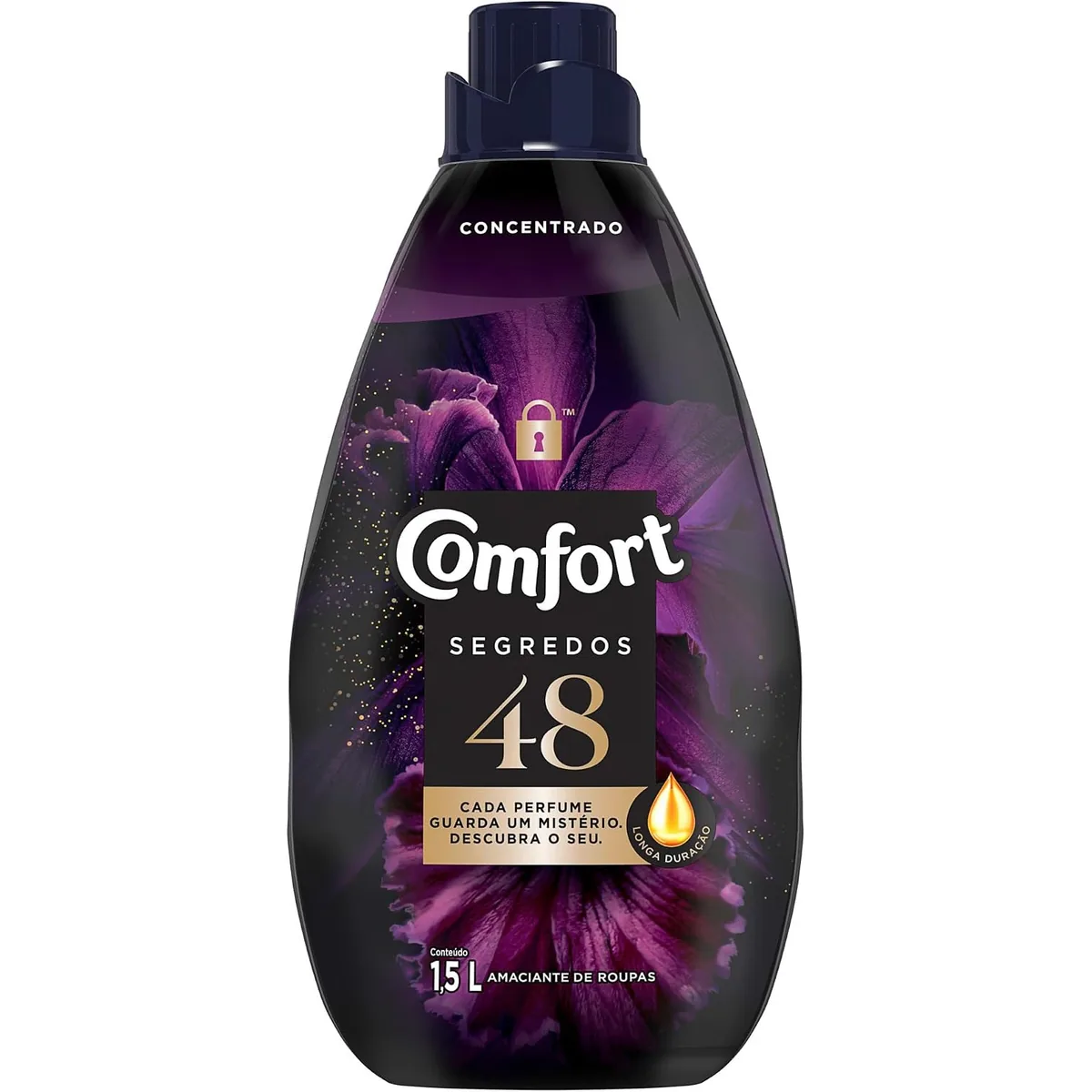 Comfort Amaciante Concentrado 48 Segredos 1,5L