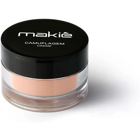 Corretivo Camuflagem Creme 17g - Makiê (Linen) - Correção de olheiras, manchas na pele, acne ou cicatrizes