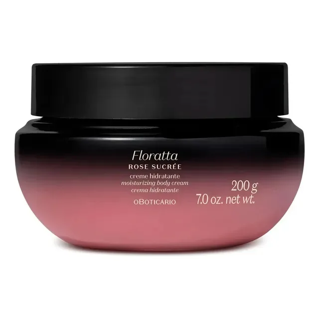 Creme Hidratante Floratta Rose Sucrée 200g O Boticário Floral