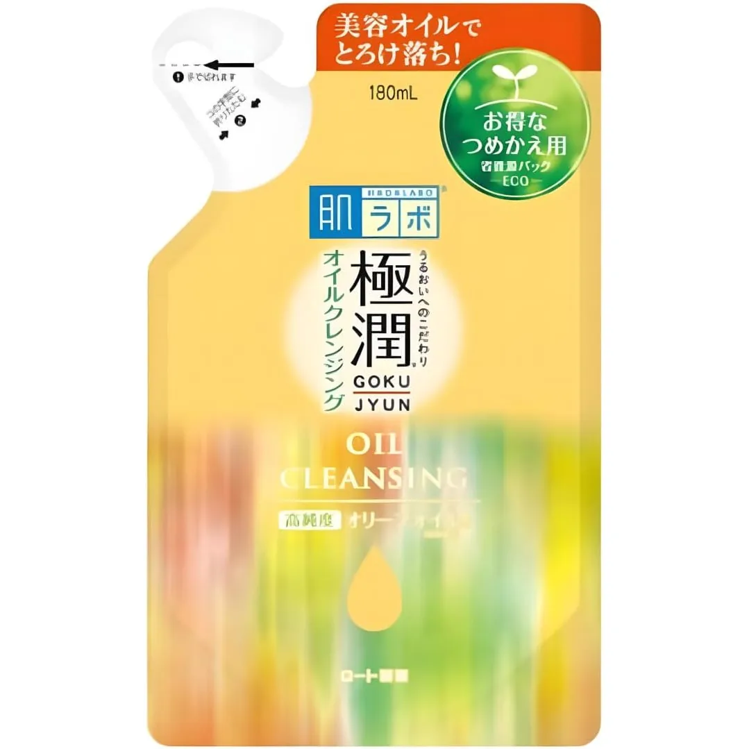 Hada Labo Gokujyun Refil Óleo de Limpeza Oil Cleansing - 180ml