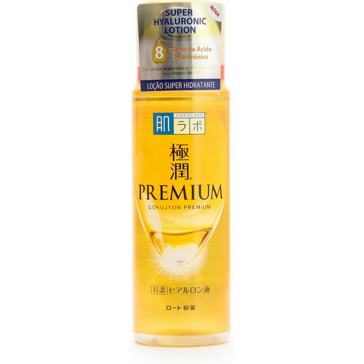 Hada Labo® Gokujyun Super Hyaluronic Lotion - Loção Hidratante facial com 8 tipos de Ácido Hialurônico e...