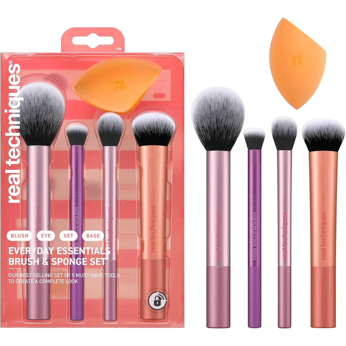 Kit Everyday Essentials, REAL TECHNIQUES