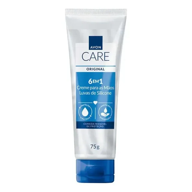 Luvas De Silicone Avon Care Creme Protetor Para As Mãos 75g