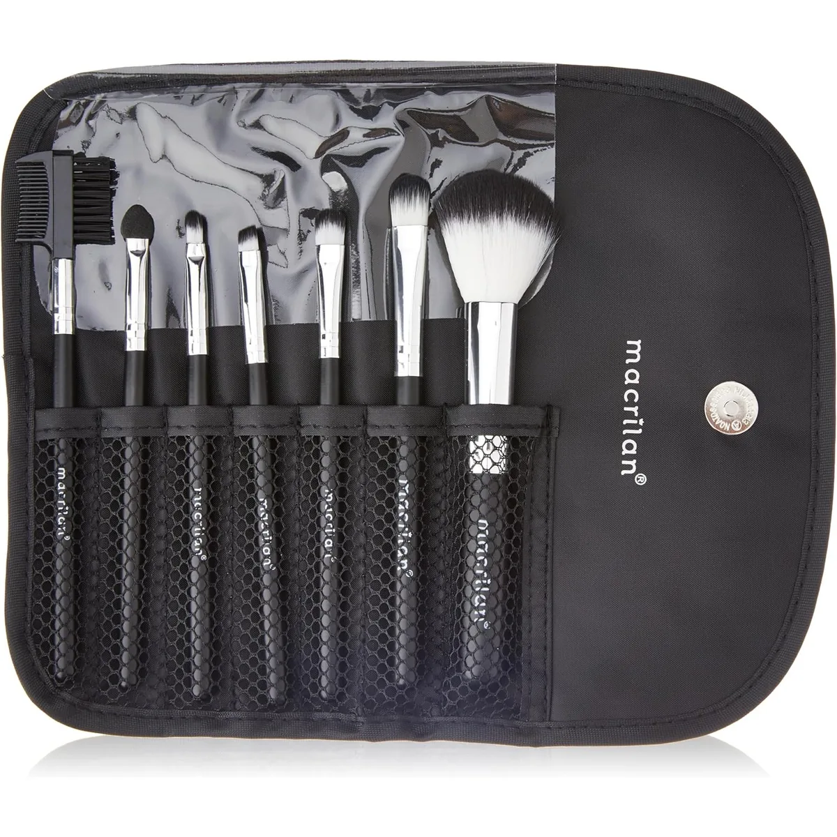 Macrilan Kit Com 07 Pincéis Para Maquiagem - Kp1-3E