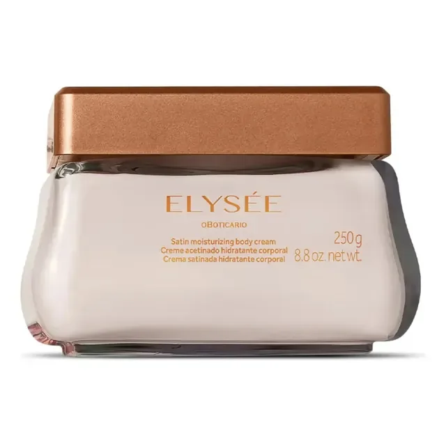 O Boticário Elysée Creme Acetinado Hidratante Corporal 250g