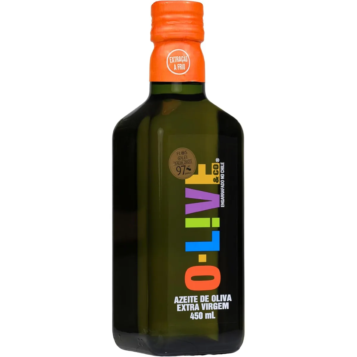 O-LIVE & Co, Azeite de oliva extra virgem, Chileno, vidro, 450ml