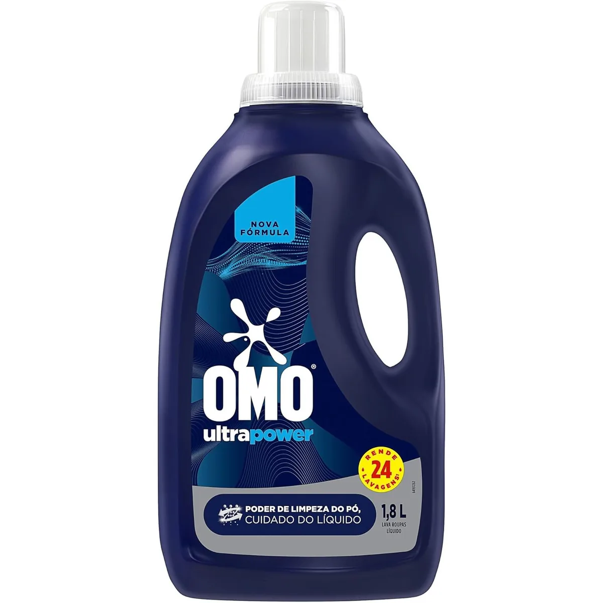 OMO Lava-Roupas Líquido Ultra Power Frasco 1,8L