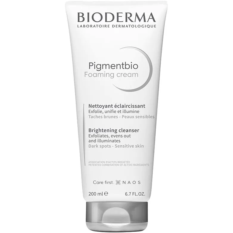 Pigmentbio Foaming Limpeza Clareadora Para Rosto e Corpo, Bioderma, 200 Ml