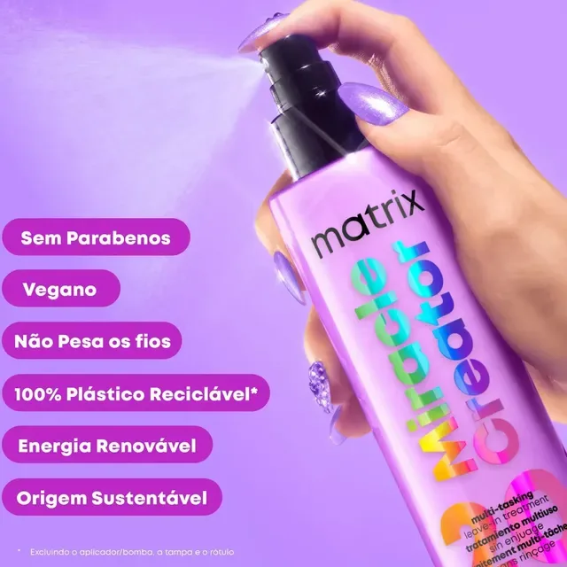 Protetor Térmico Capilar Matrix Miracle Creator 190 ml