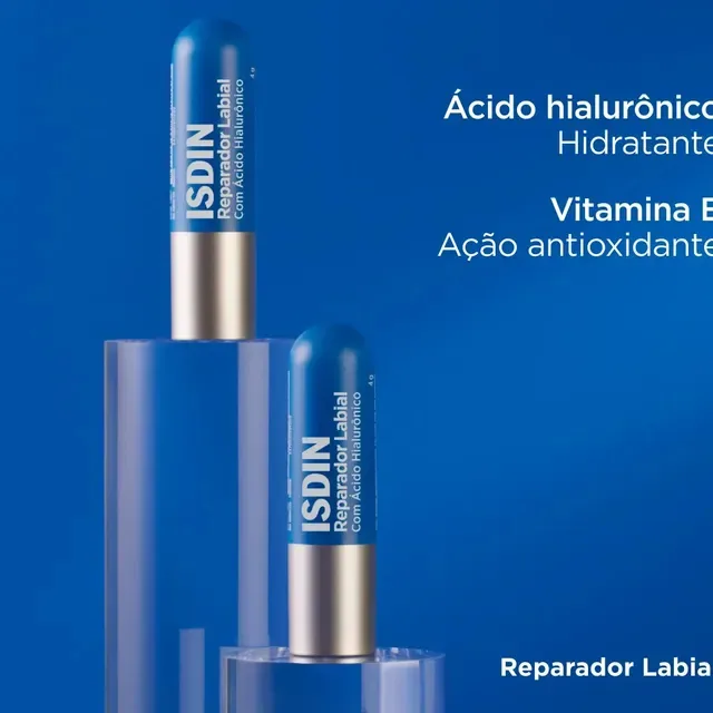 Reparador Labial Stick Com Ácido Hialurônico Isdin 4g
