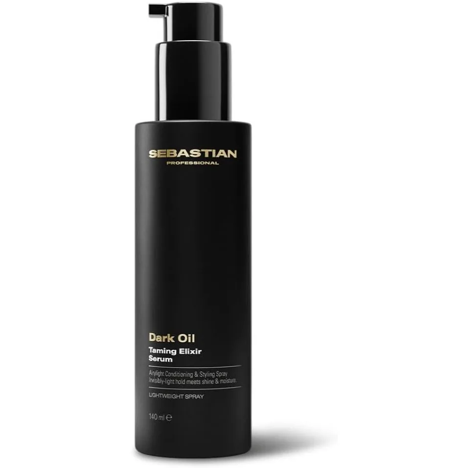 Sebastian Professional Dark Oil, Taming Elix, finalizador anti-frizz e proteção térmica para todos os tipos...