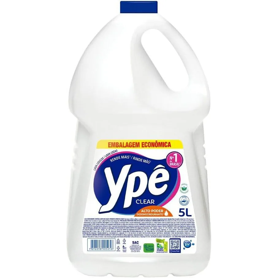 Ypê Detergente Clear 5L